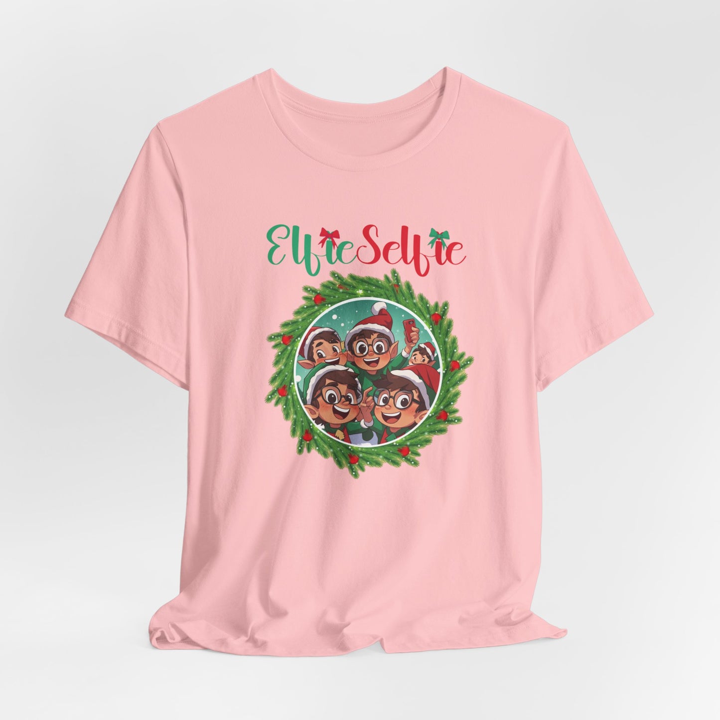 Elfie Selfie T-Shirt, Christmas Tee, Funny Christmas, Christmas Shirt, Elf Tee, Xmas Shirt, Christmas Gift, Selfie T-shirt, Selfie T-shirt