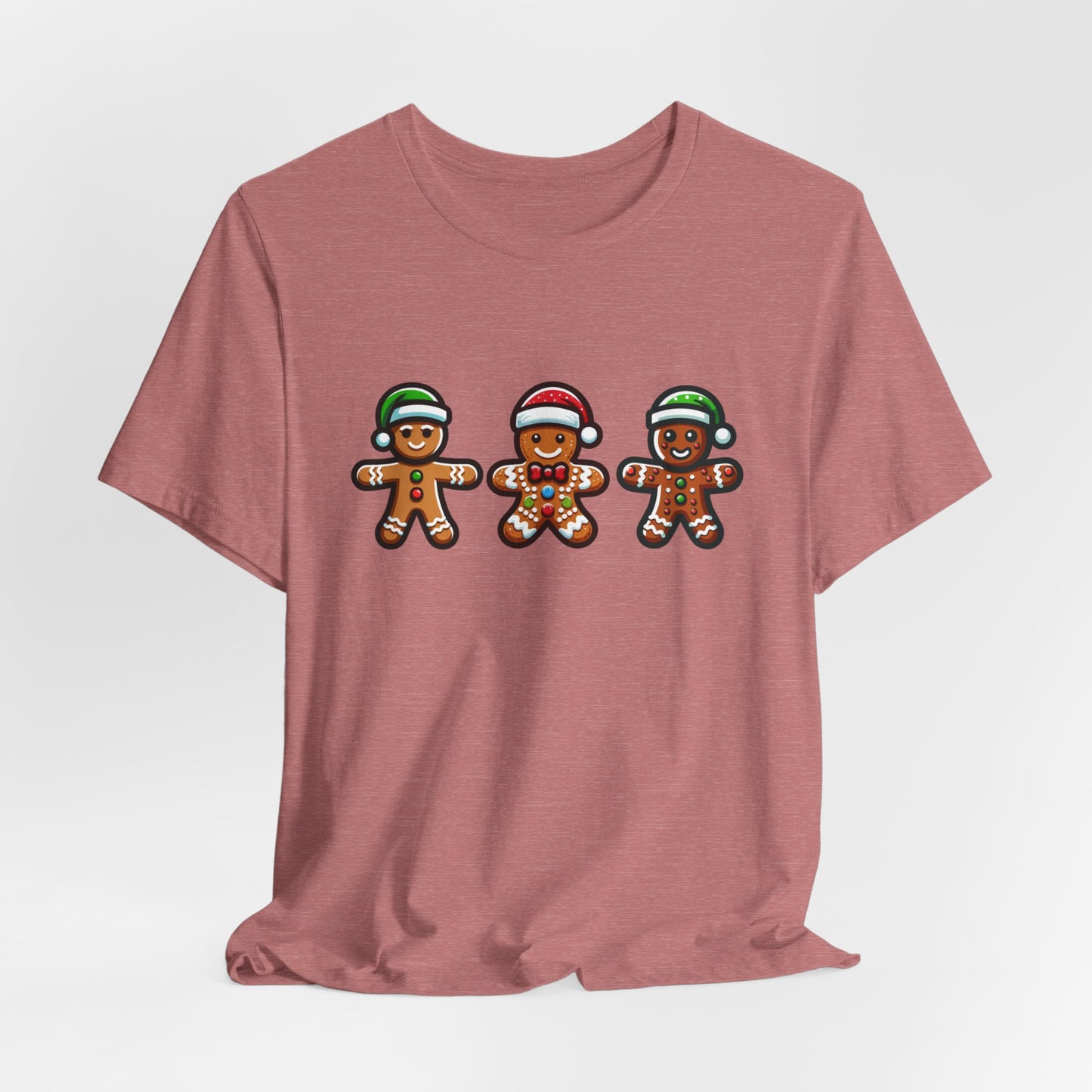 Gingerbread Cookies Shirt, Christmas Shirt, Cute Holiday Sweater, Womans Christmas Clothing, Santas Little Helper, Festive Gingerbread Shirt
