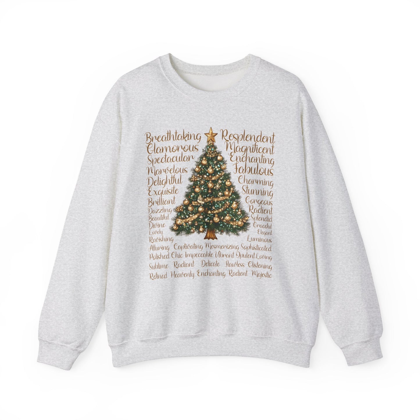Festive and Fabulous Sweatshirt, Christmas Pullover, Holiday Sweatshirt, Christmas Tree shirt, Comfy Xmas T-shirt, Cute Holiday Gift for her