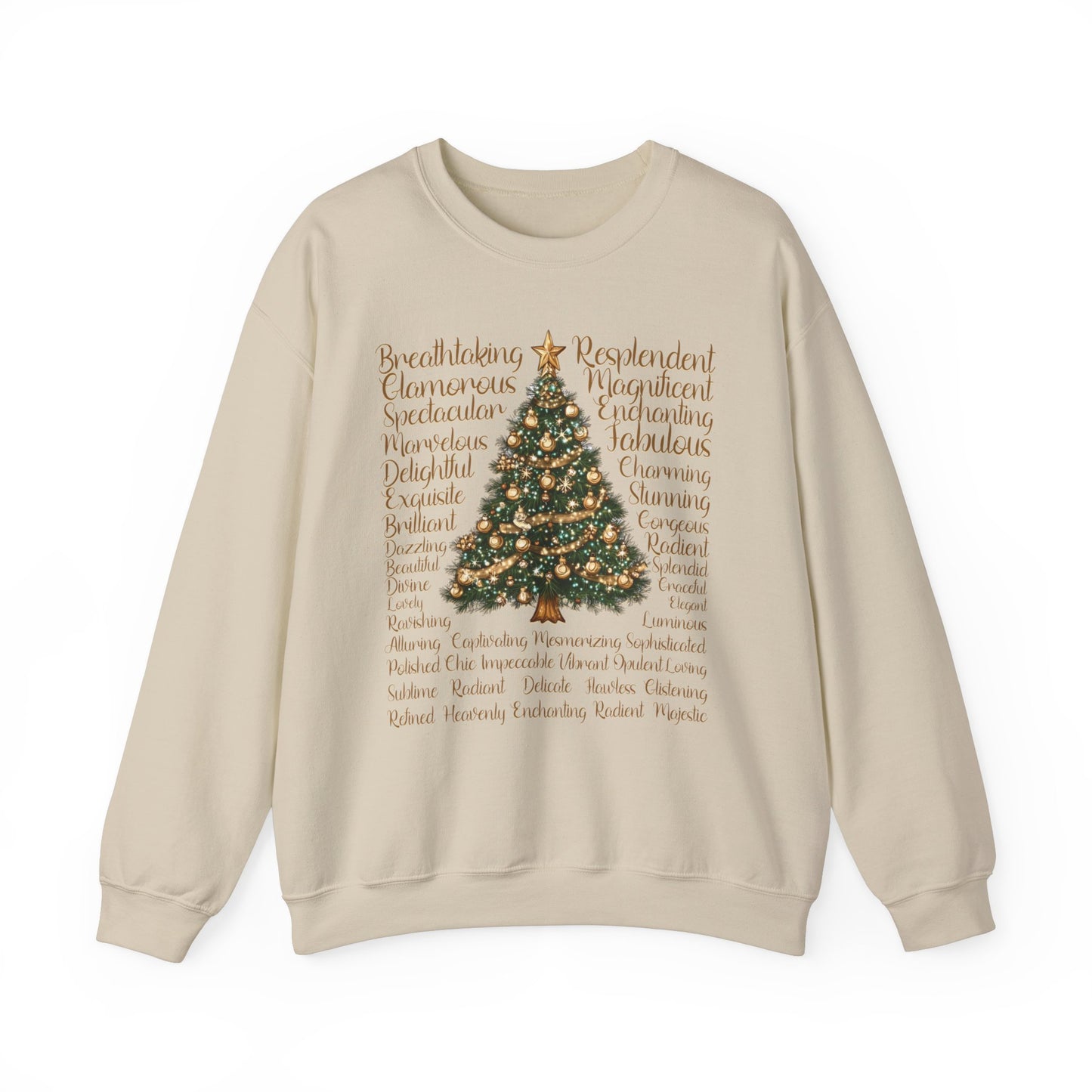 Festive and Fabulous Sweatshirt, Christmas Pullover, Holiday Sweatshirt, Christmas Tree shirt, Comfy Xmas T-shirt, Cute Holiday Gift for her