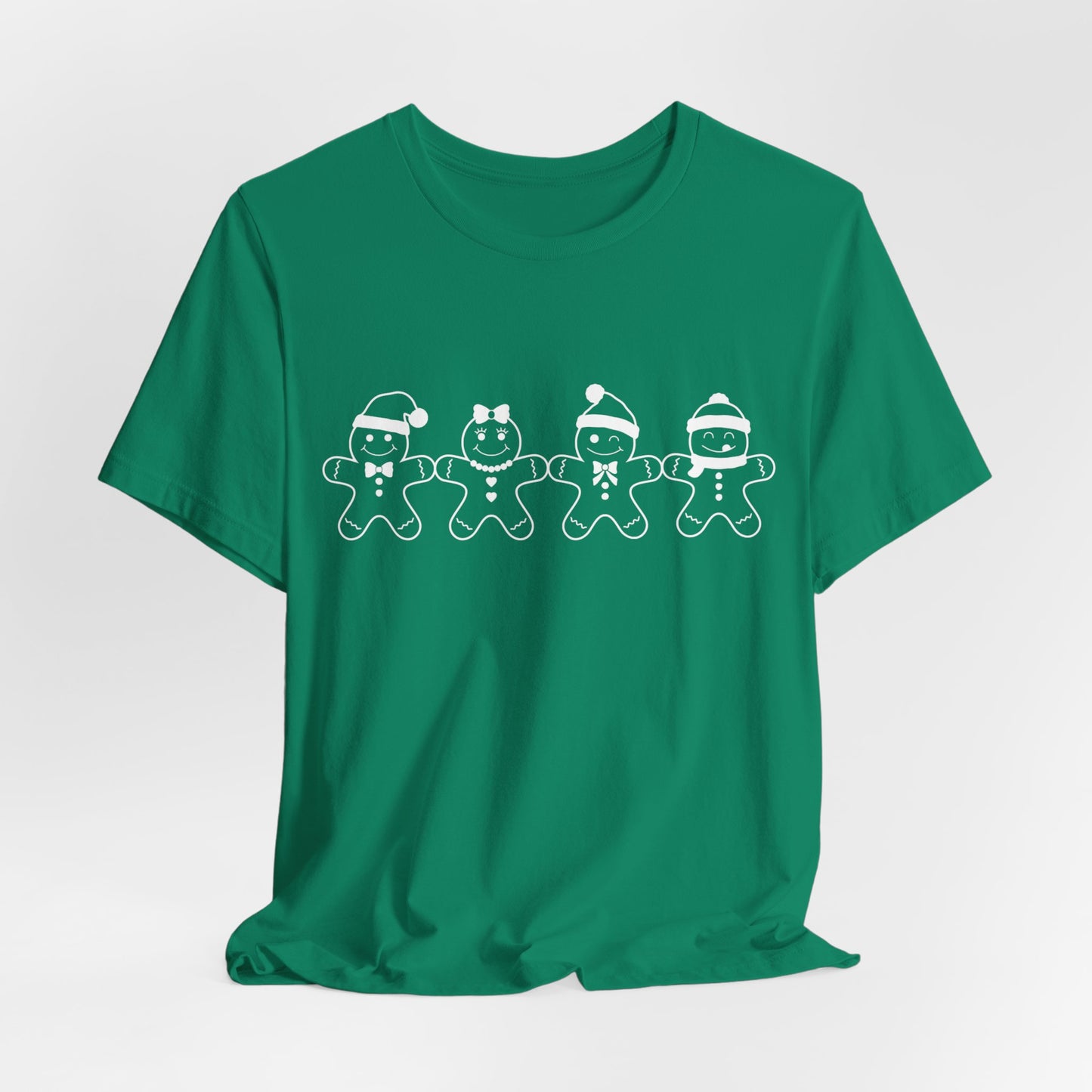 Christmas Bella+Canvas Shirt, Vintage Gingerbread Man Shirt, Gingerbread Cookies Shirt, Holiday Cookie Shirt, Unisex Shirt, Festive Shirt