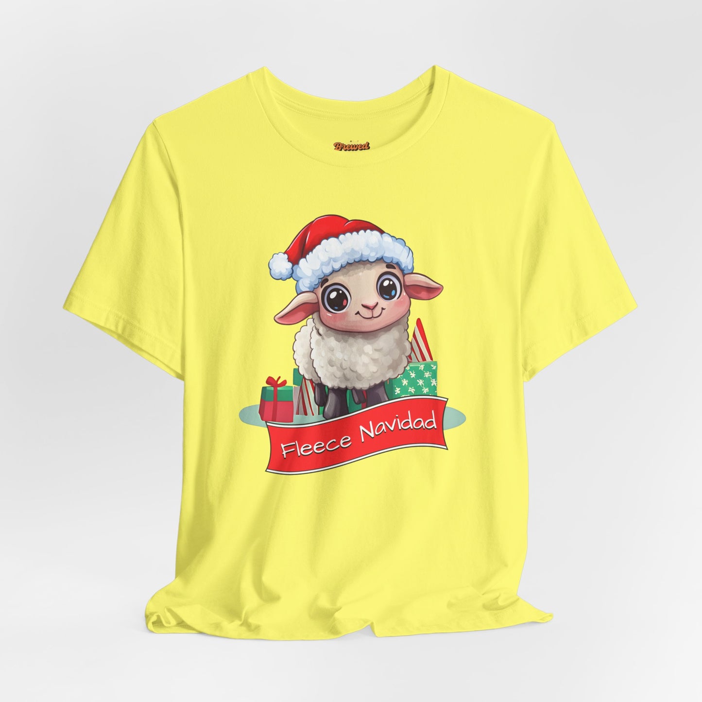 Fleece Navidad Sheep Shirt, Spanish Christmas T-shirt, Funny Holiday Tee, Christmas Animal T-shirt, Feliz Navidad Shirt, Feliz Navidad Gift