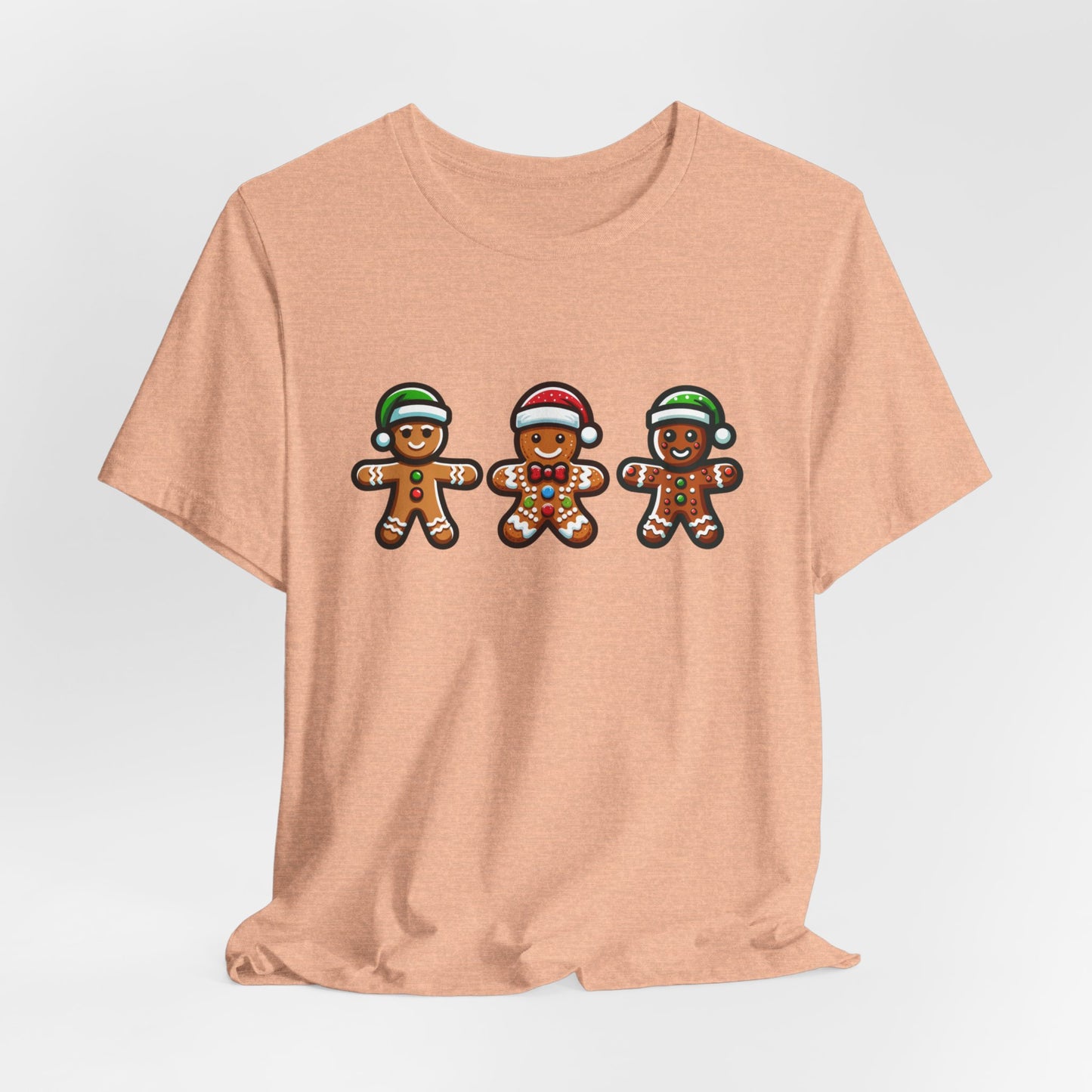 Gingerbread Cookies Shirt, Christmas Shirt, Cute Holiday Sweater, Womans Christmas Clothing, Santas Little Helper, Festive Gingerbread Shirt