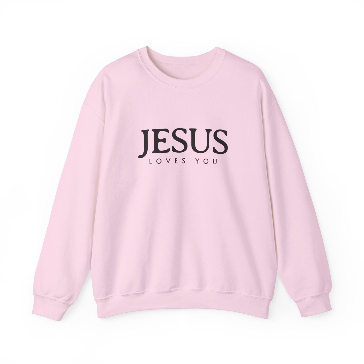 Jesus Loves You Sweatshirt, Jesus Sweatshirt, Bible Verse Sweatshirt, Christian Faith Sweatshirt, Man Woman Pullover Tops, Faith Sweatshirt