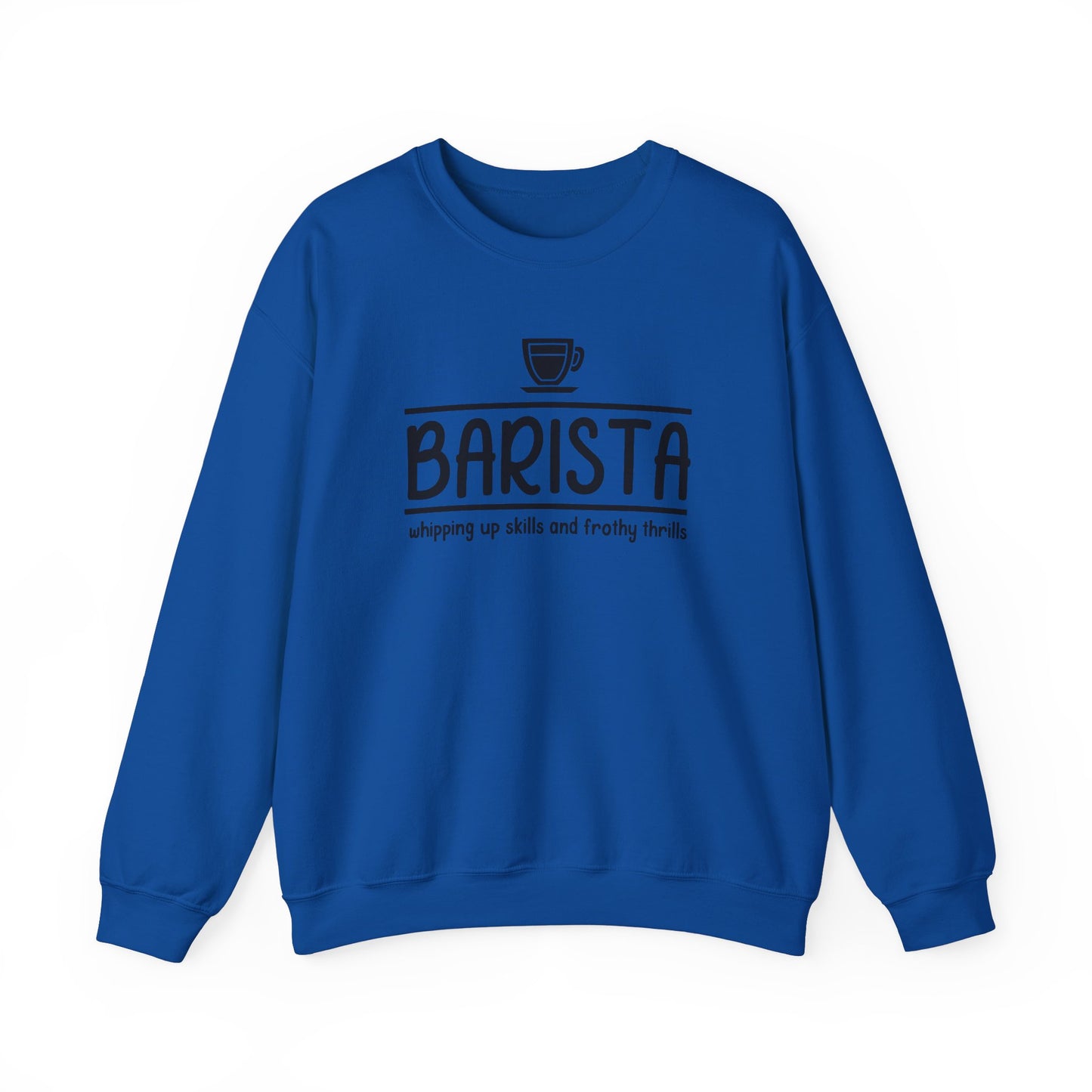 Barista Sweatshirt, Coffee Lover, Coffee Sweatshirt, Cozy Weather Shirt, Cute Fall Sweatshirt, Barista Gift, Unisex Crewneck Sweatshirt