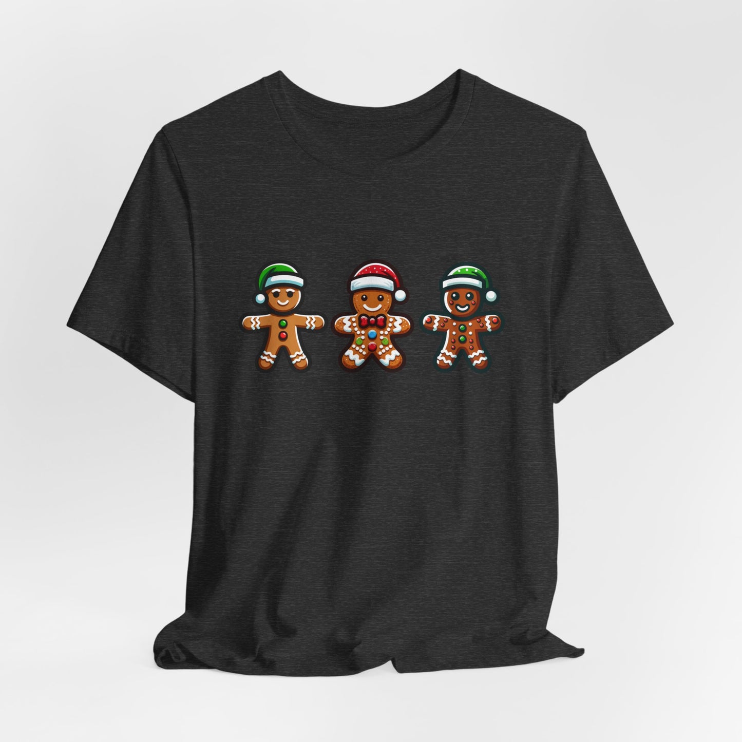 Gingerbread Cookies Shirt, Christmas Shirt, Cute Holiday Sweater, Womans Christmas Clothing, Santas Little Helper, Festive Gingerbread Shirt
