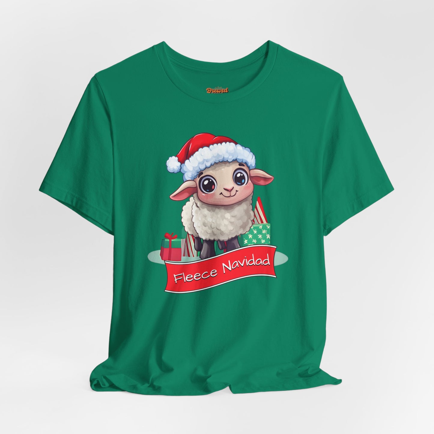 Fleece Navidad Sheep Shirt, Spanish Christmas T-shirt, Funny Holiday Tee, Christmas Animal T-shirt, Feliz Navidad Shirt, Feliz Navidad Gift