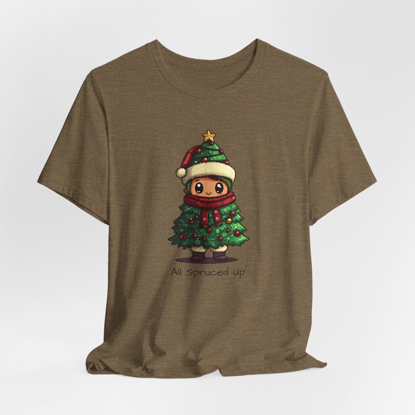 All Spruced Up T-Shirt, Christmas Tee, Funny Christmas, Christmas Day Shirt, Christmas Tree Shirt, Christmas Gift, Bougie Christmas Gift