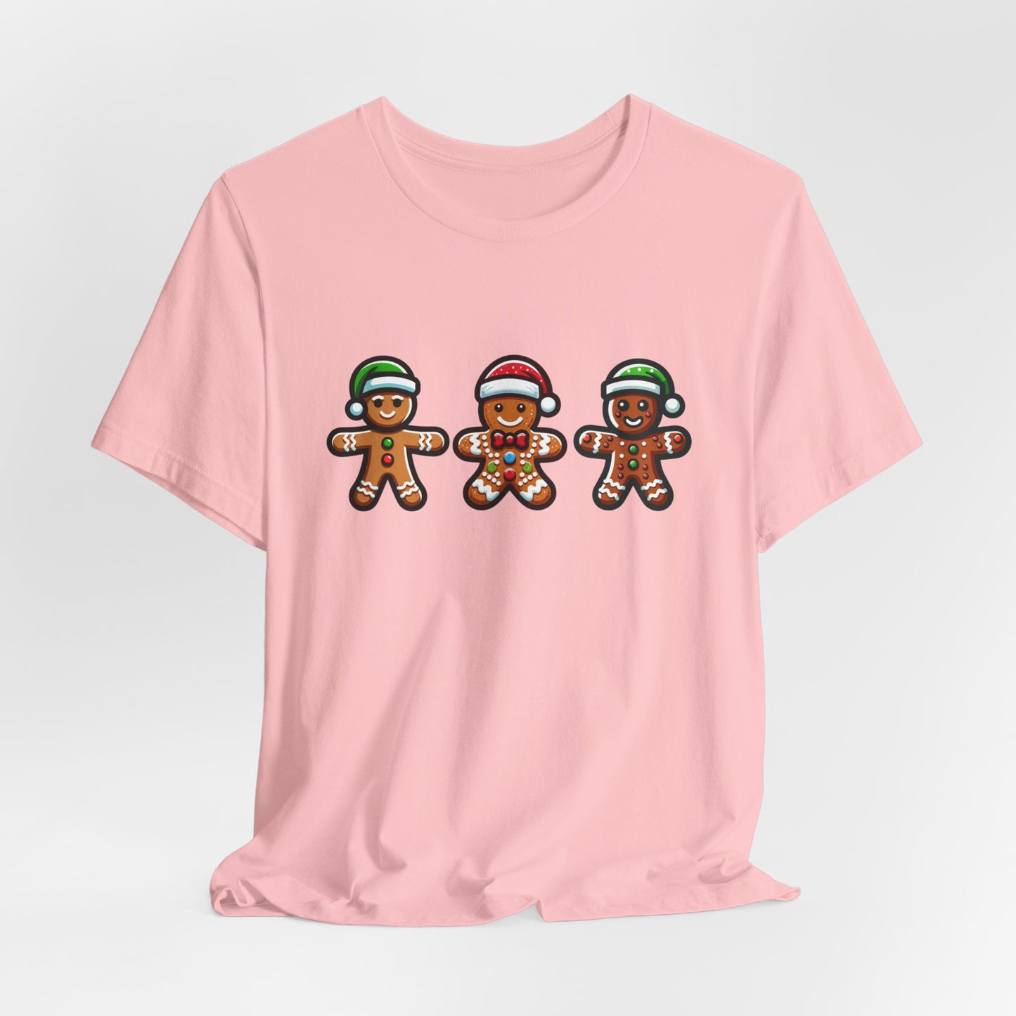 Gingerbread Cookies Shirt, Christmas Shirt, Cute Holiday Sweater, Womans Christmas Clothing, Santas Little Helper, Festive Gingerbread Shirt