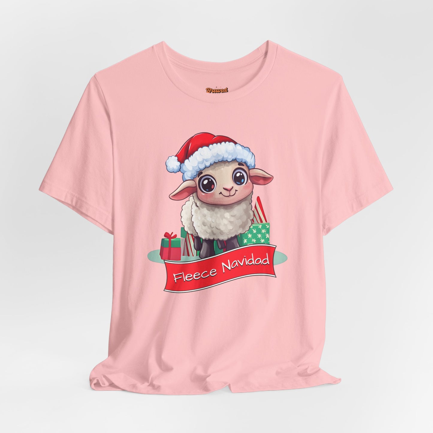 Fleece Navidad Sheep Shirt, Spanish Christmas T-shirt, Funny Holiday Tee, Christmas Animal T-shirt, Feliz Navidad Shirt, Feliz Navidad Gift