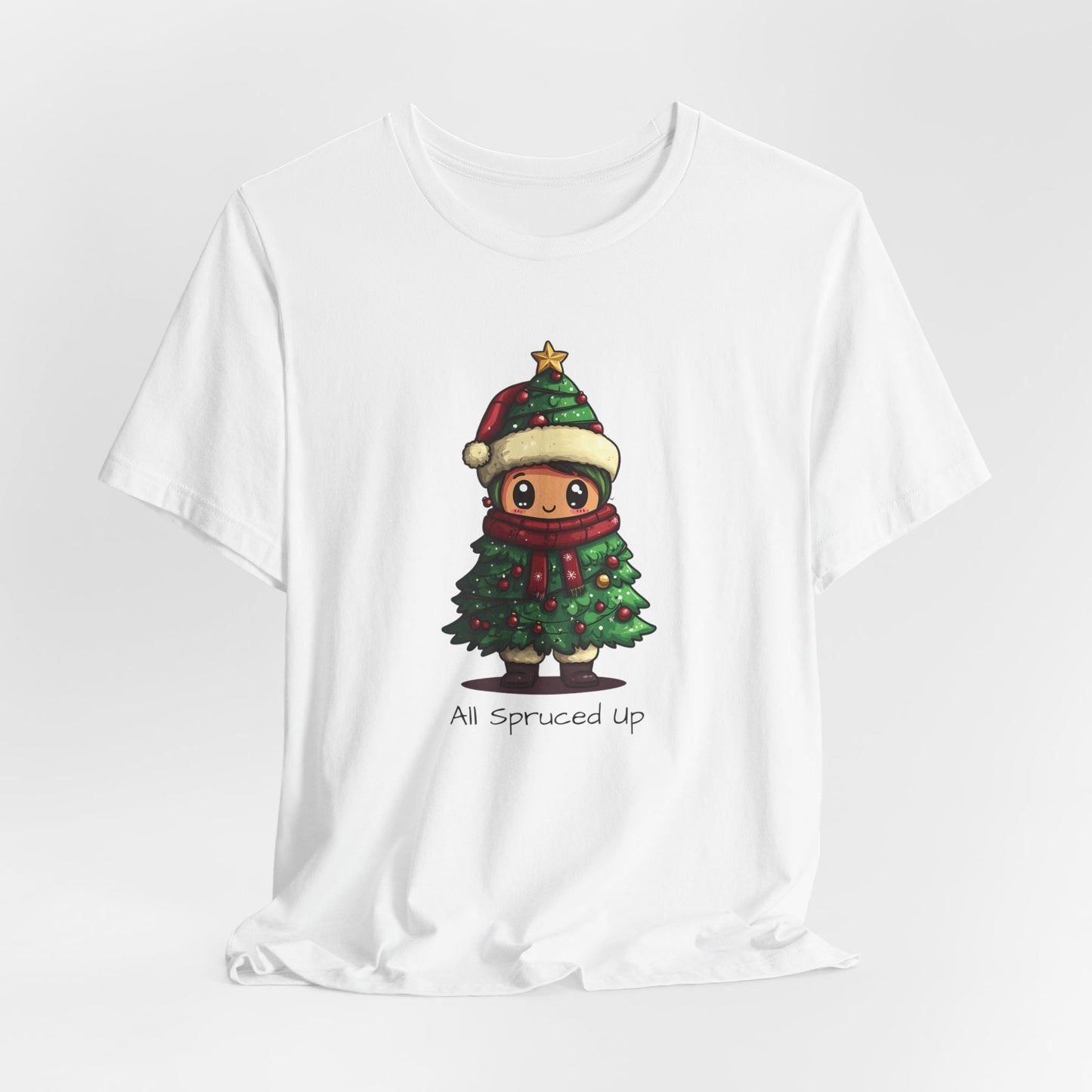 All Spruced Up T-Shirt, Christmas Tee, Funny Christmas, Christmas Day Shirt, Christmas Tree Shirt, Christmas Gift, Bougie Christmas Gift