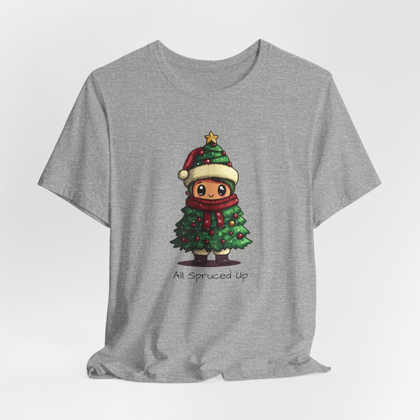 All Spruced Up T-Shirt, Christmas Tee, Funny Christmas, Christmas Day Shirt, Christmas Tree Shirt, Christmas Gift, Bougie Christmas Gift