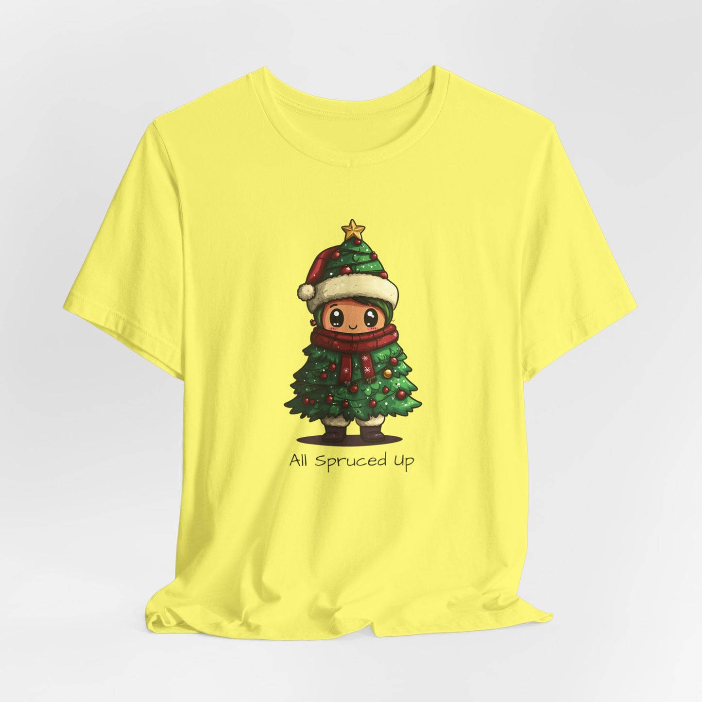 All Spruced Up T-Shirt, Christmas Tee, Funny Christmas, Christmas Day Shirt, Christmas Tree Shirt, Christmas Gift, Bougie Christmas Gift