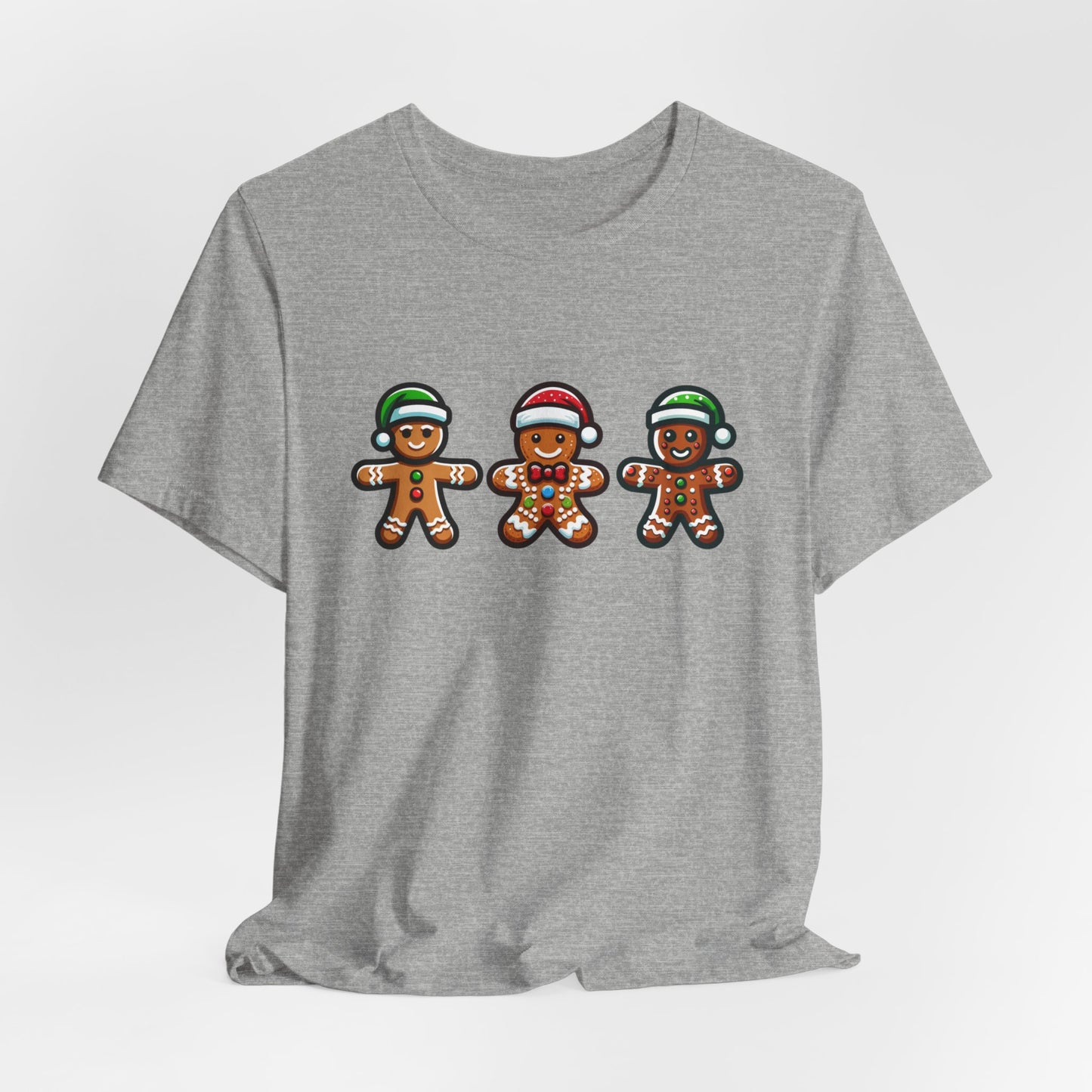Gingerbread Cookies Shirt, Christmas Shirt, Cute Holiday Sweater, Womans Christmas Clothing, Santas Little Helper, Festive Gingerbread Shirt