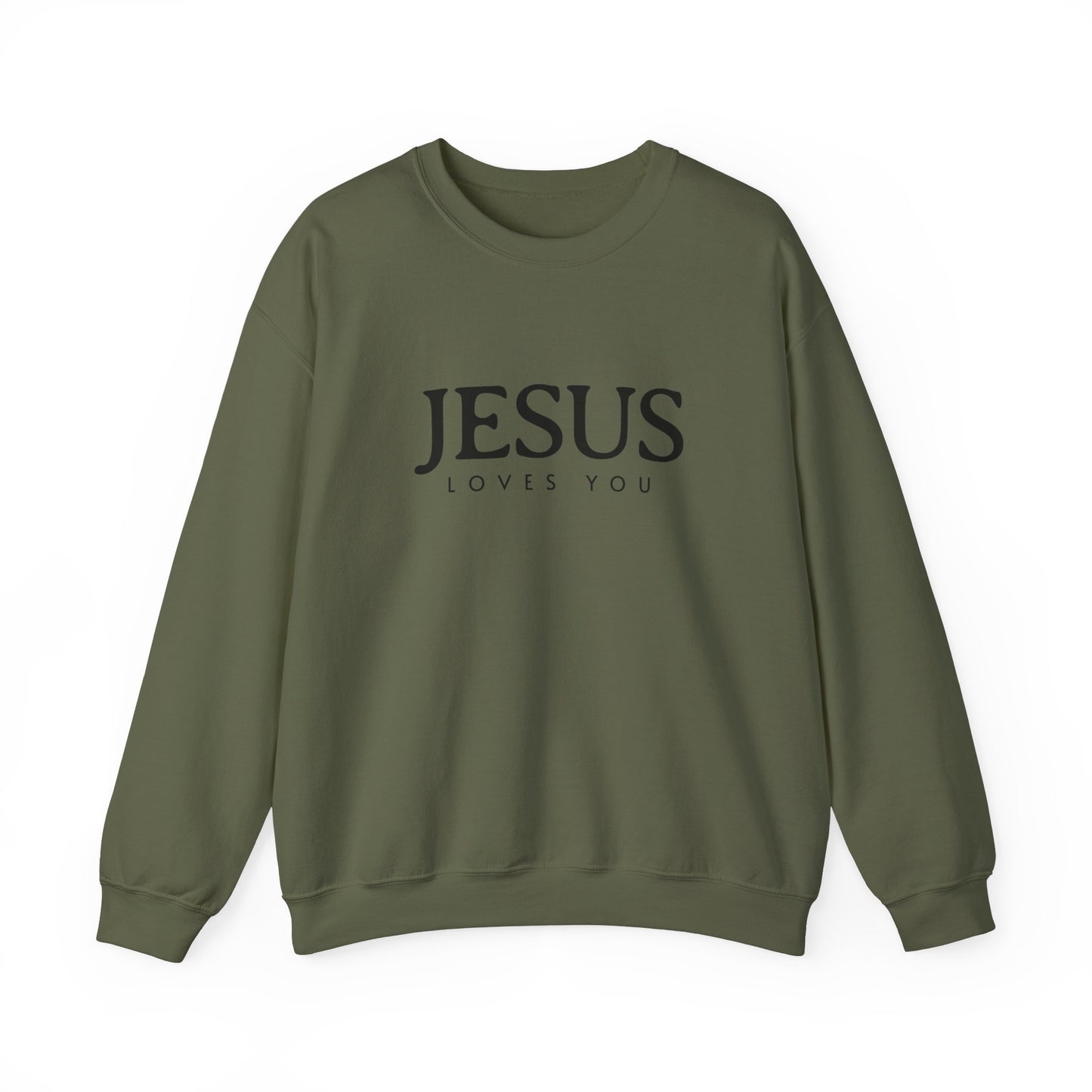 Jesus Loves You Sweatshirt, Jesus Sweatshirt, Bible Verse Sweatshirt, Christian Faith Sweatshirt, Man Woman Pullover Tops, Faith Sweatshirt