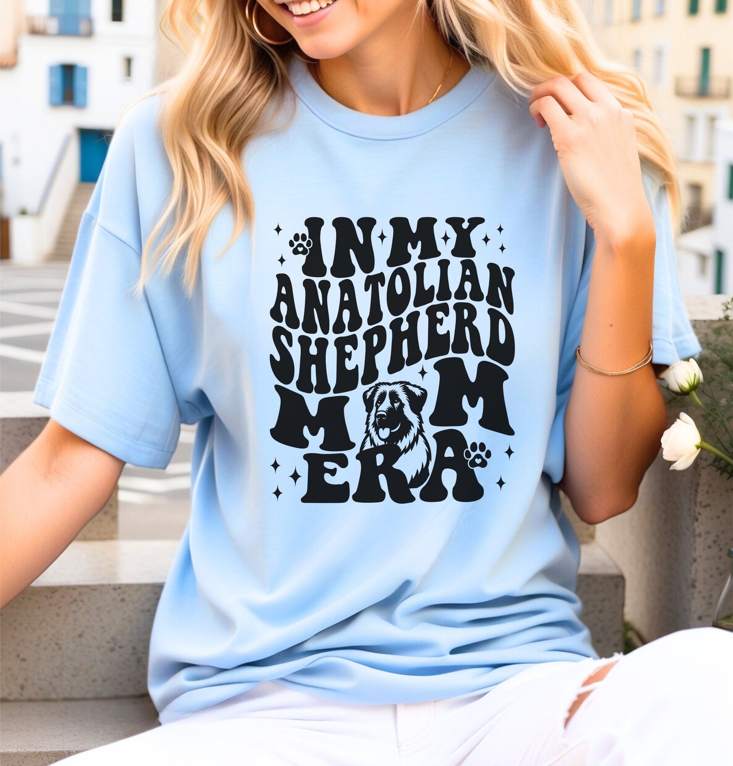 In My Anatolian Dog Mom Era Shirt, Anatolian Shepherd Mom Tee, Dog Lover, Anatolian Shepherd Shirt, Dog Mom Gift
