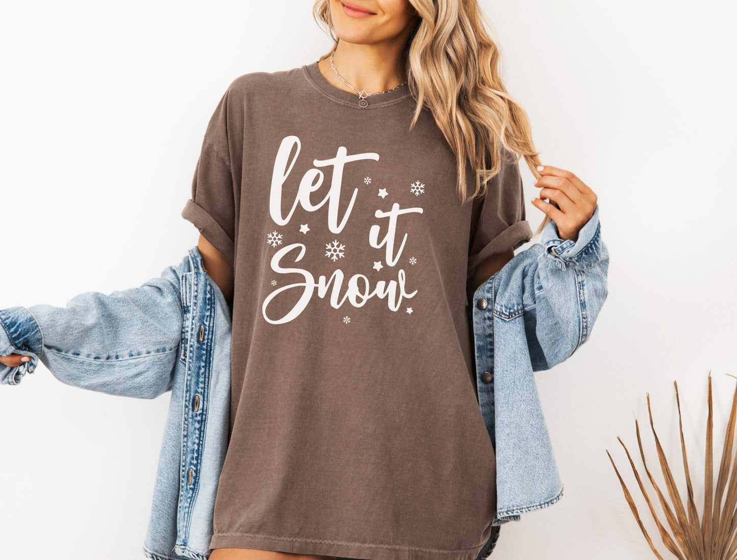 Christmas Party Shirt, Let It Snow T-Shirt, Christmas Vibes Shirt, Funny Xmas Shirt, Winter Lover Tee, Christmas Gift, Women Christmas Shirt