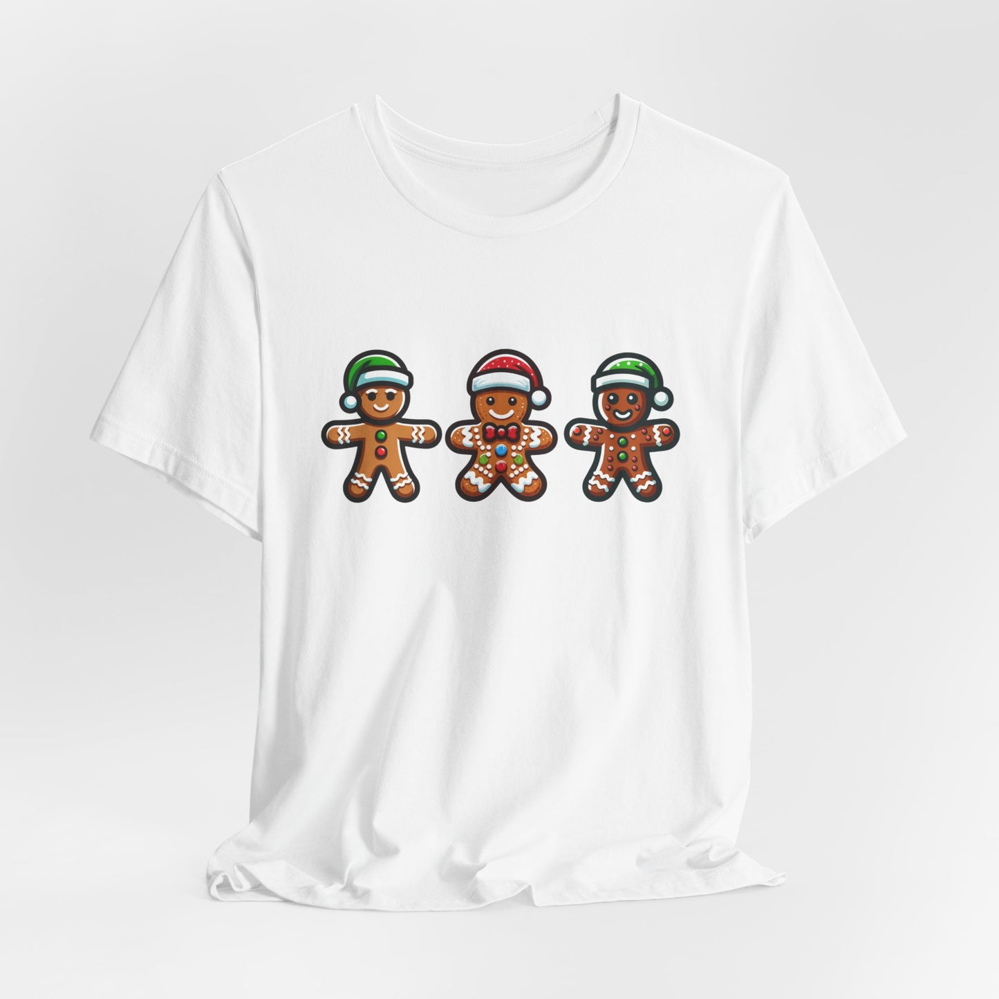 Gingerbread Cookies Shirt, Christmas Shirt, Cute Holiday Sweater, Womans Christmas Clothing, Santas Little Helper, Festive Gingerbread Shirt