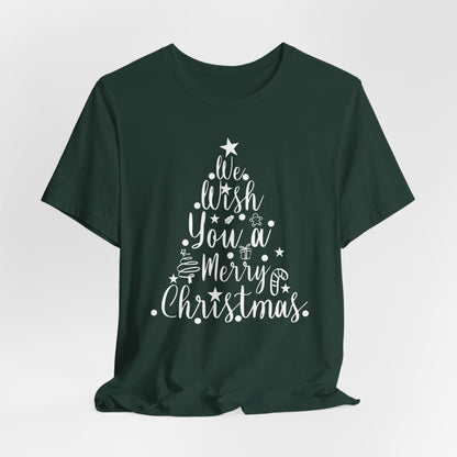 We Wish You a Merry Christmas Shirt, Bella Canvas 3001 Christmas Shirt, Merry Christmas Shirt, Happy New Year Shirt, Unisex Graphic Shirt