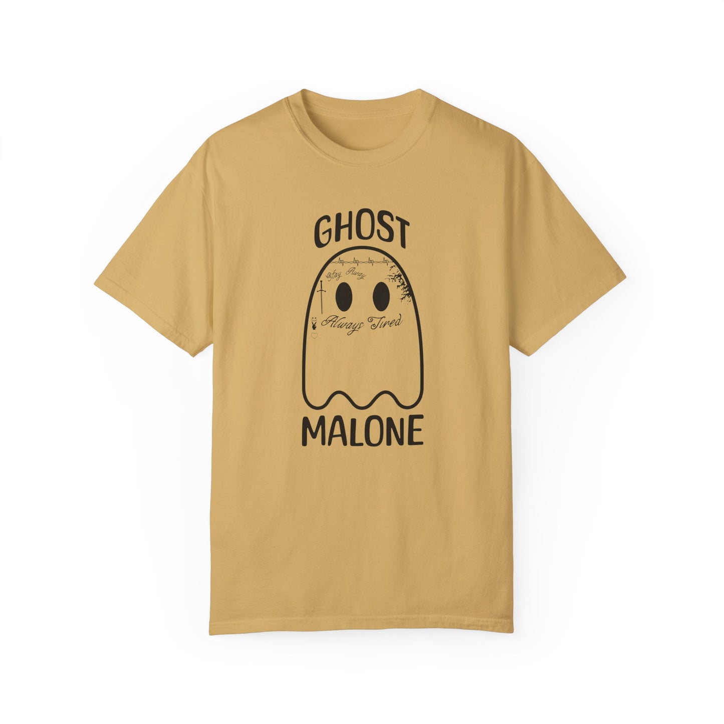 Ghost Malone Halloween Shirt, Comfort Colors Shirt, Funny Halloween T-Shirt, Spooky Season Shirt, Funny Ghost Shirt, Ghost Halloween Gifts