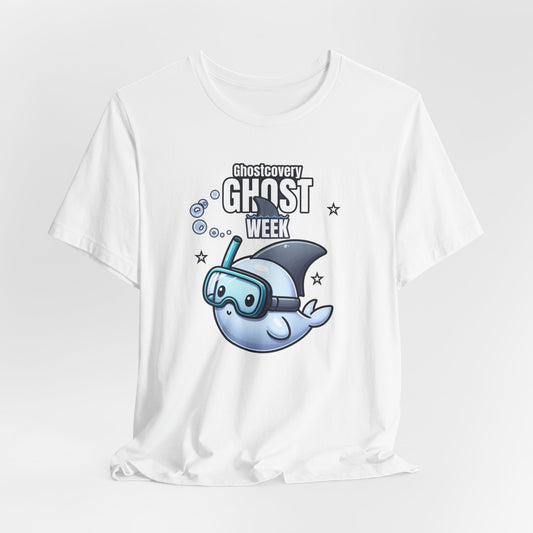 Ghost Week Halloween Shirt, Halloween Women's Mens Shirt, Cute Halloween Ghost Shirt, Trick or Treat Shirt, Spooky Season Gift, Shark Gift