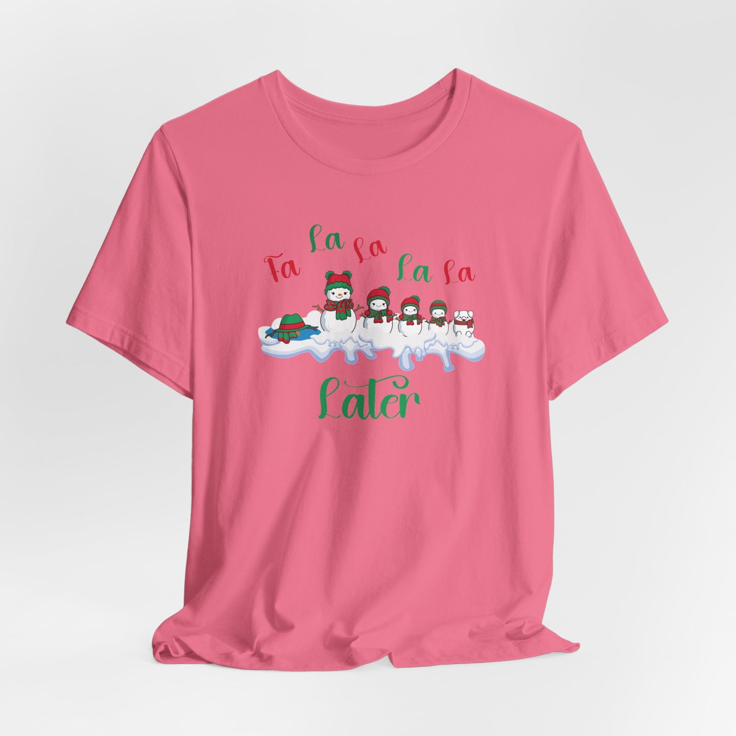 Fa La La La Later T-shirt, Christmas Tee, Divorced Christmas Tee, Divorced Tshirt, Single Tshirt, Funny Christmas Gift, Single with kids Tee