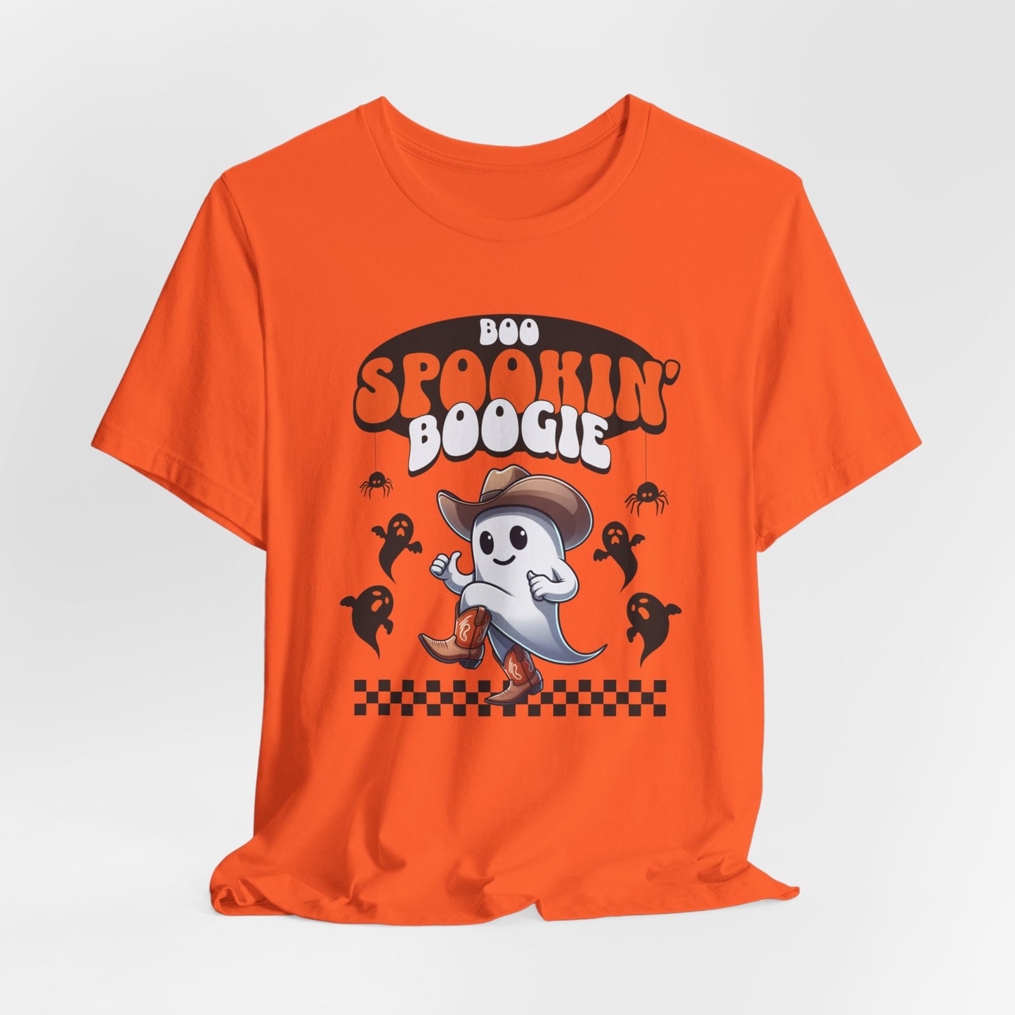 Ghost Halloween Boo Spookin Boogie Shirt, Cute Halloween Tee, Spooky Ghost Shirt, Ghost Costume, Halloween Party Shirt, Womans Halloween Tee