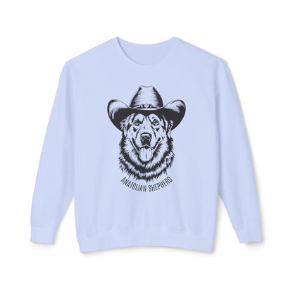 Anatolian Shepherd Cowboy Comfort Colors Sweatshirt