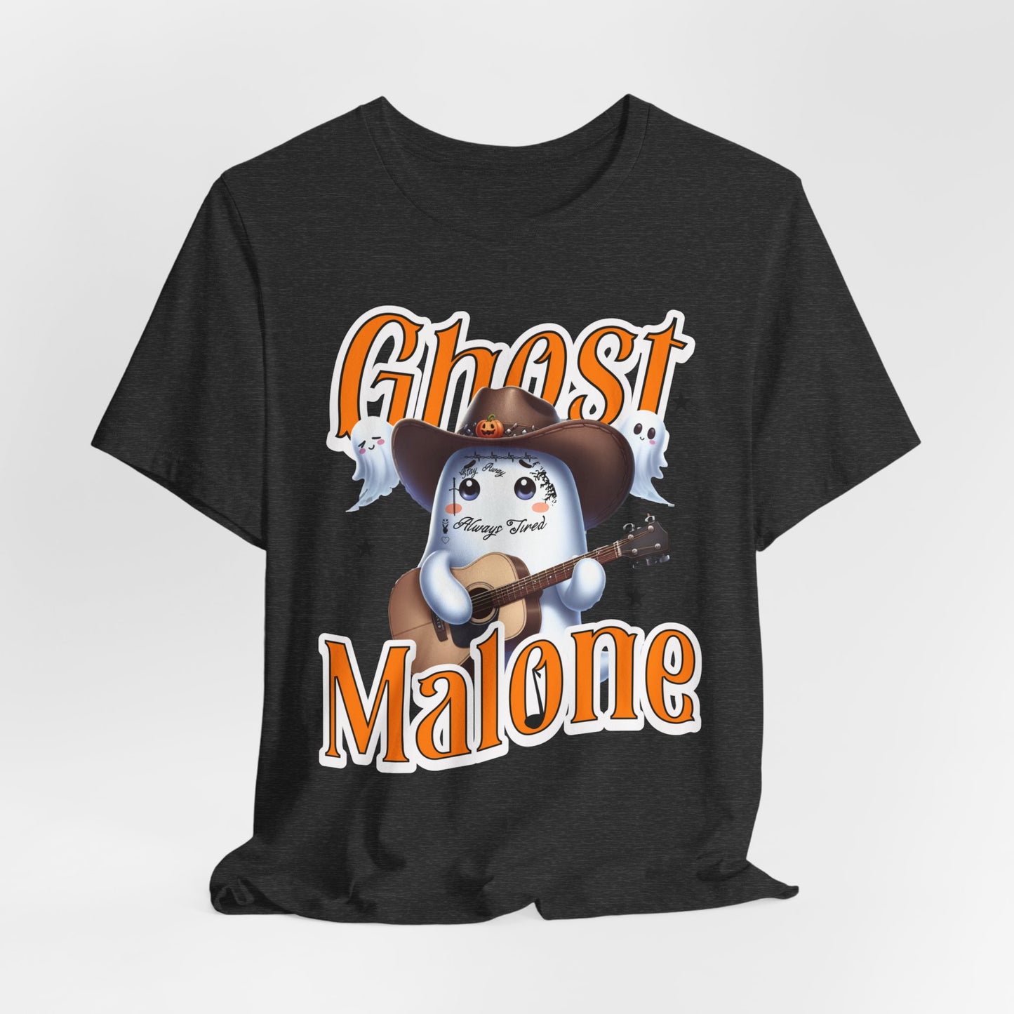 Ghost Malone Shirt, Halloween T-shirt, Funny Halloween Crewneck, Halloween Ghost, Trick Or Treat Shirt, Cute Ghost Halloween Tee