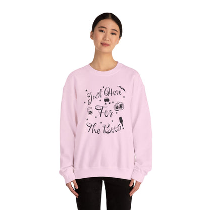 Just Here For The Boos Sweatshirt, Halloween Drinking, Spooky Sweatshirt, Halloween T-shirt, Halloween Sweater, Halloween Gift, Spooky Gift