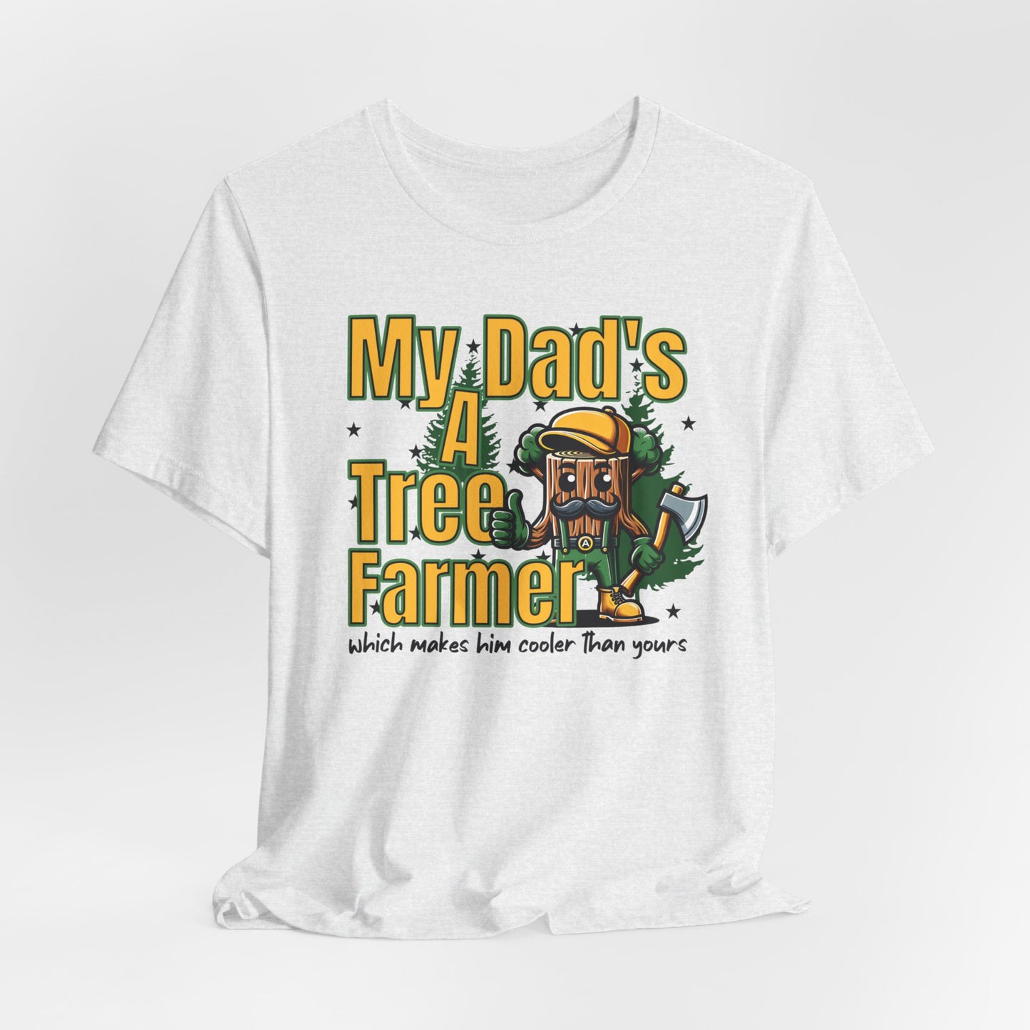 My Dad's A Tree Farmer T-shirt, Christmas Tree T-shirt, Tree Farmer Shirt, Gift For Tree Farmer, Tree Grower, Gift For Farmer, Tree Farmer