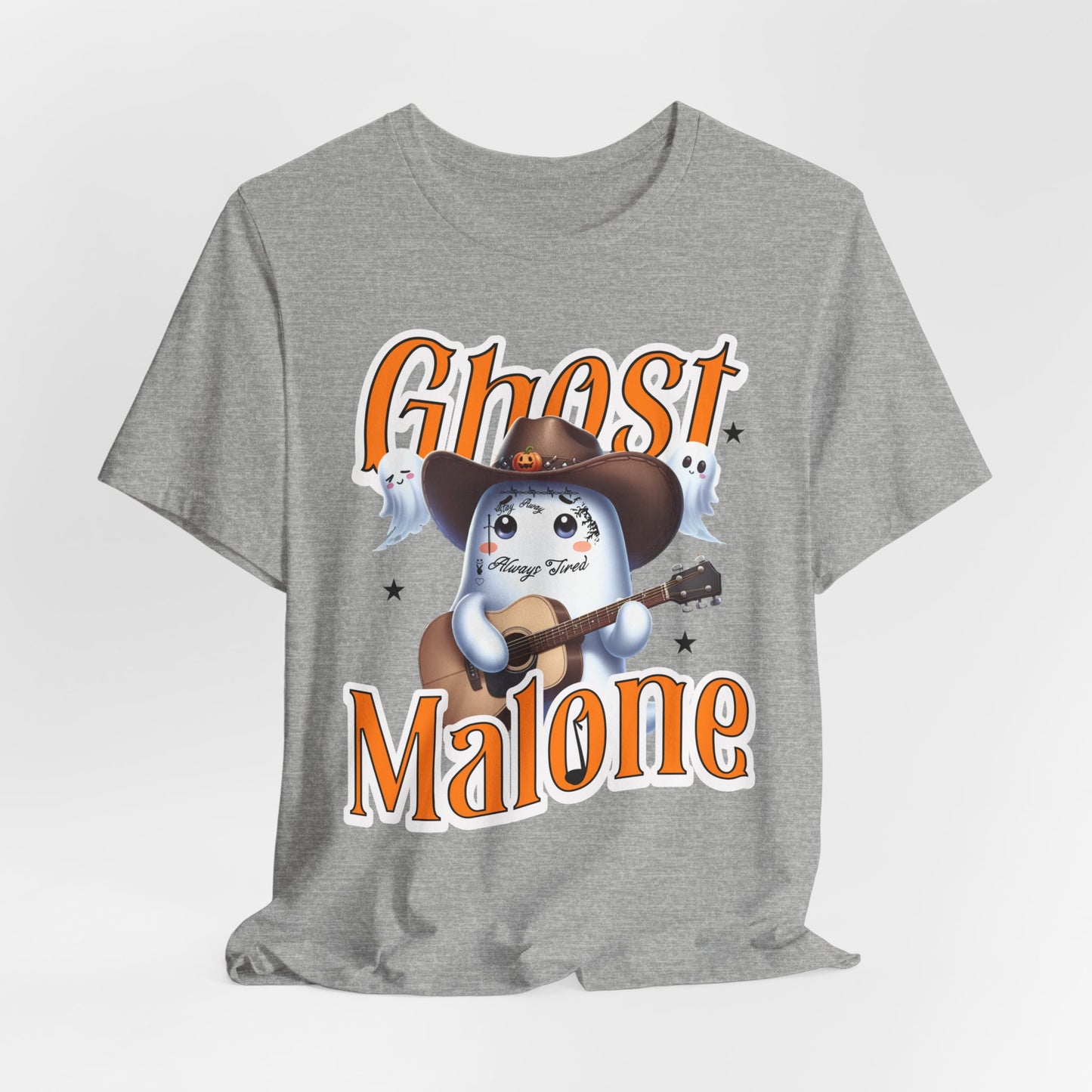 Ghost Malone Shirt, Halloween T-shirt, Funny Halloween Crewneck, Halloween Ghost, Trick Or Treat Shirt, Cute Ghost Halloween Tee