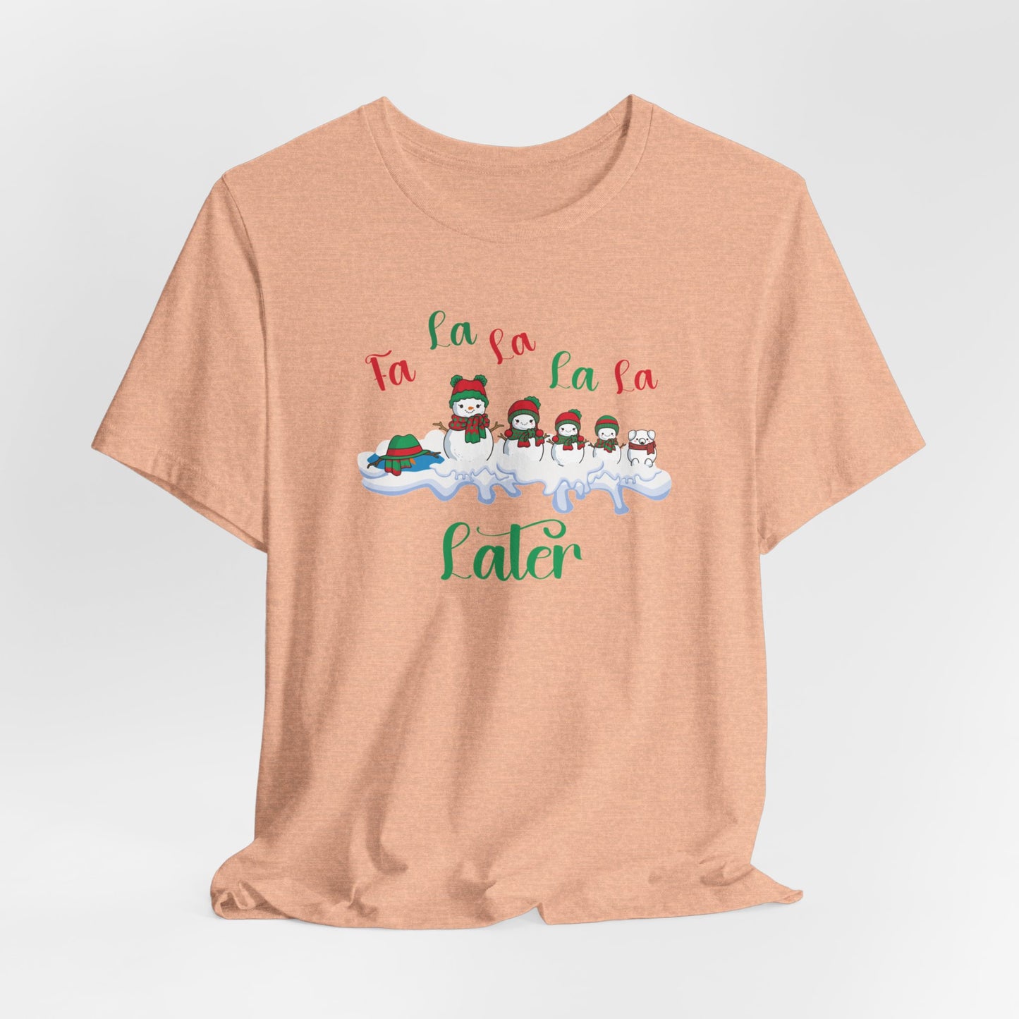 Fa La La La Later T-shirt, Christmas Tee, Divorced Christmas Tee, Divorced Tshirt, Single Tshirt, Funny Christmas Gift, Single with kids Tee