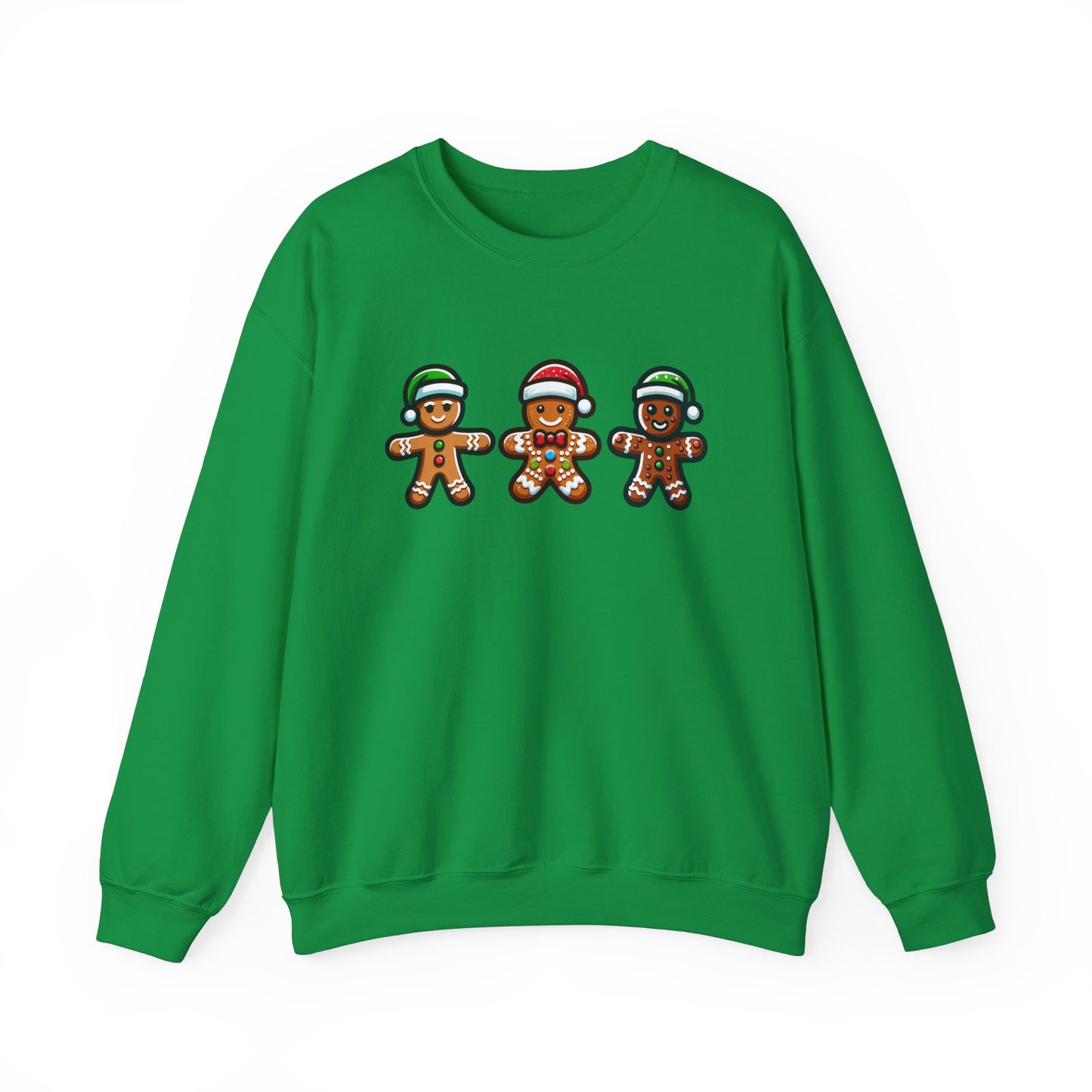 Gingerbread Cookies Sweatshirt, Christmas Shirt, Cute Holiday Shirt, Womans Christmas Clothing, Santa's Little Helper, Gingerbread Sweater