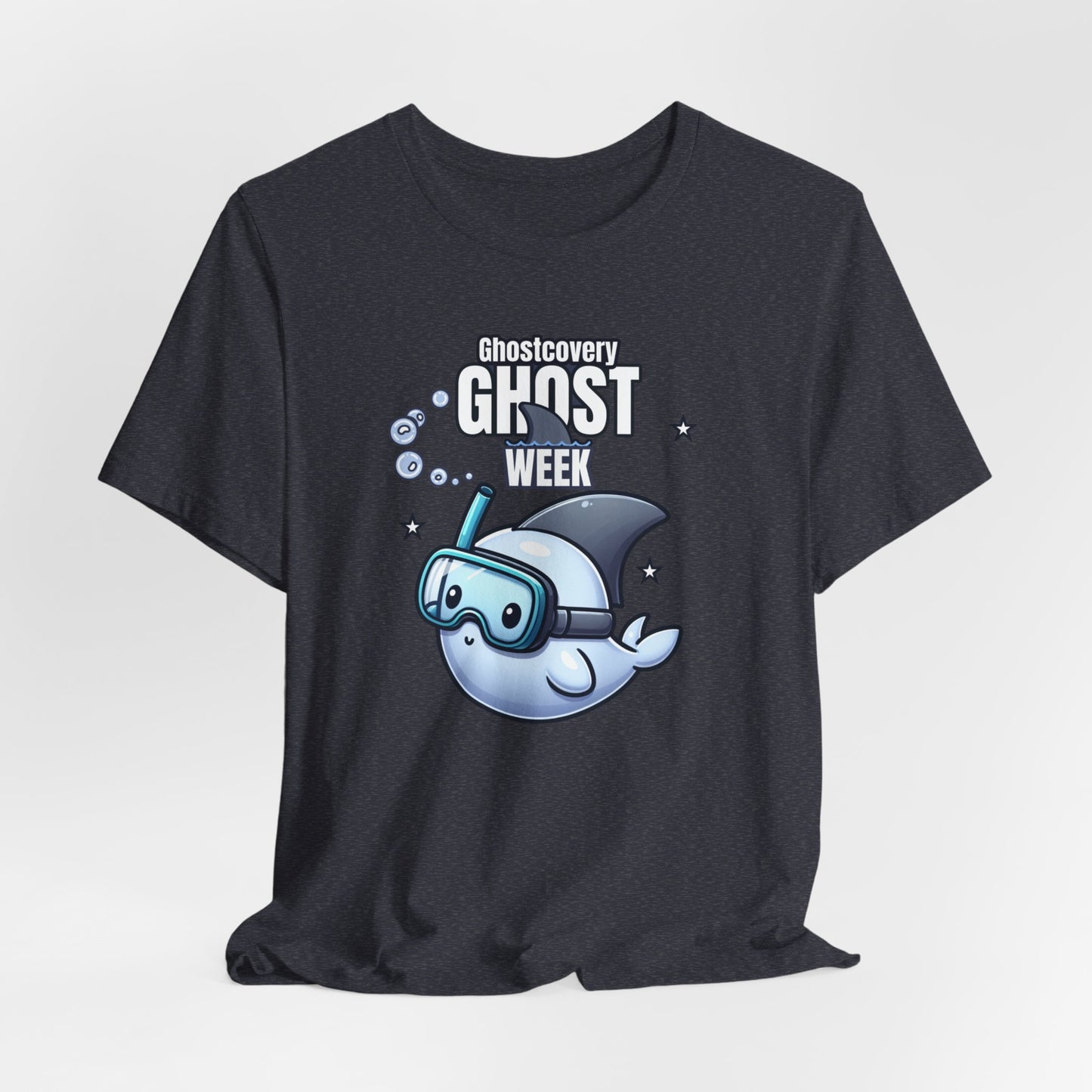 Ghost Week Halloween Shirt, Halloween Women's Mens Shirt, Cute Halloween Ghost Shirt, Trick or Treat Shirt, Spooky Season Gift, Shark Gift