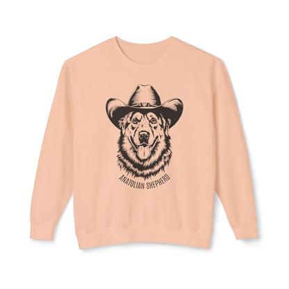 Anatolian Shepherd Cowboy Comfort Colors Sweatshirt