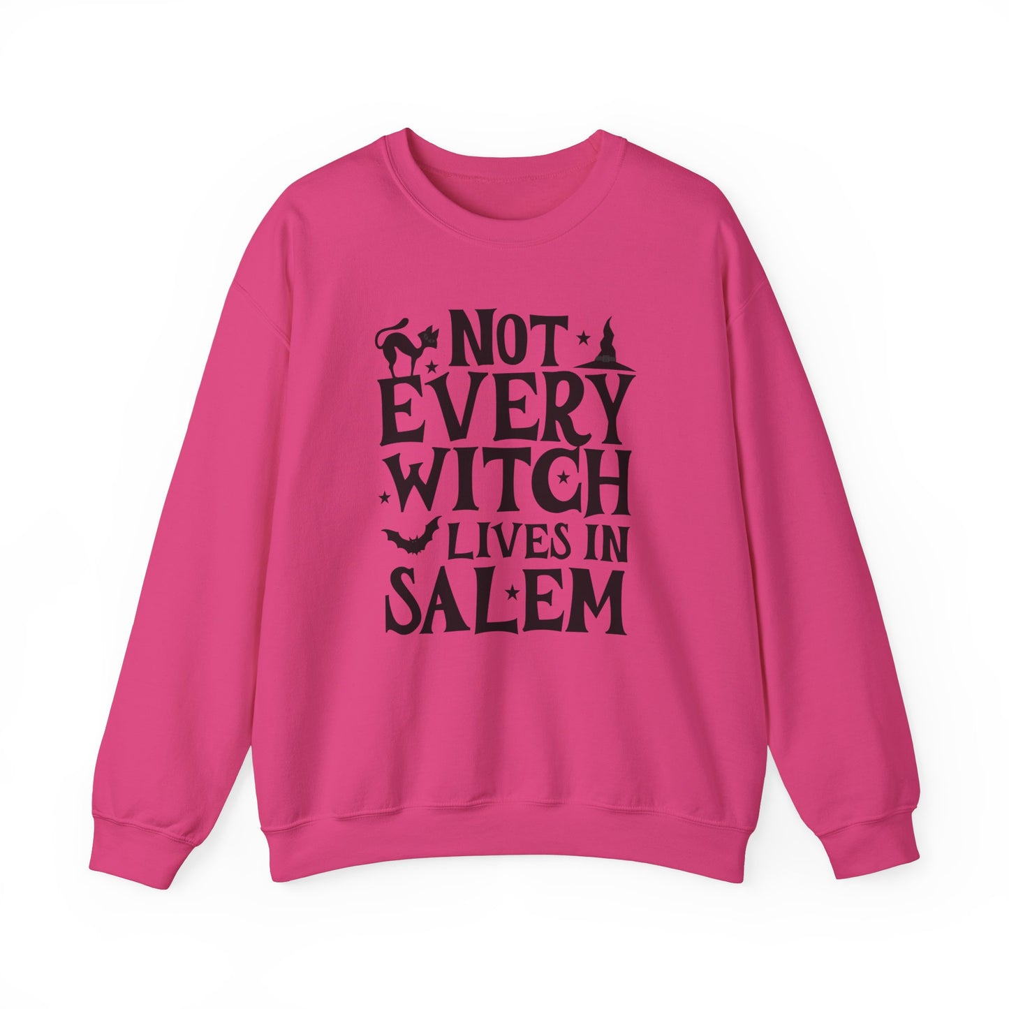 Not Every Witch Lives In Salem Shirt, Halloween Sweater, Halloween Sweatshirt, Halloween Tshirt, Halloween Gift, Spooky Season, Witchy Shirt