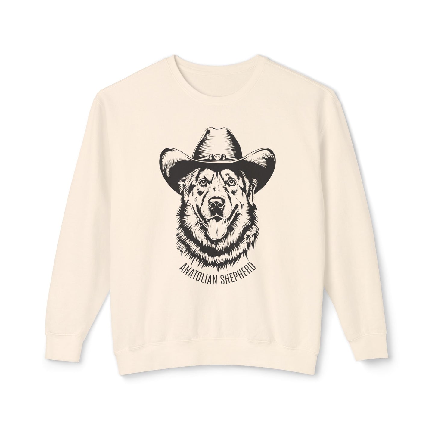 Anatolian Shepherd Cowboy Comfort Colors Sweatshirt