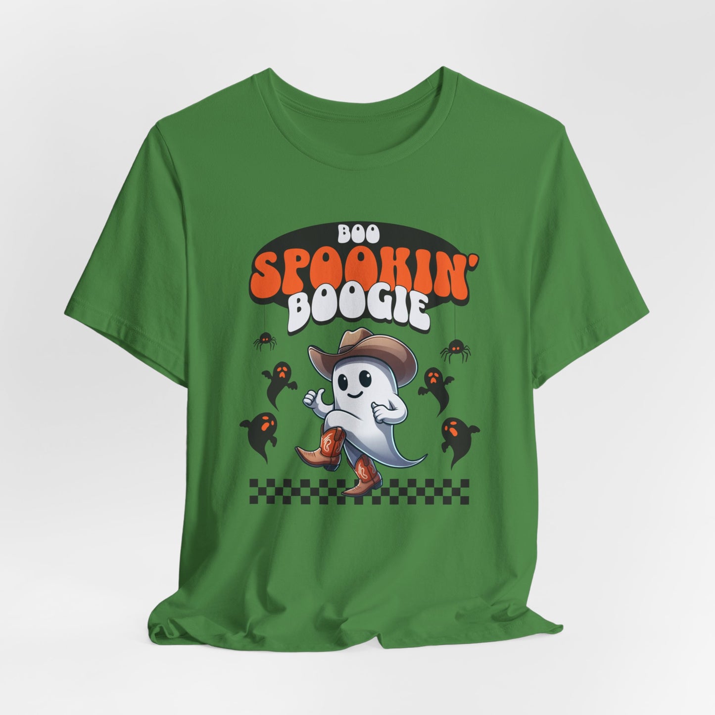 Ghost Halloween Boo Spookin Boogie Shirt, Cute Halloween Tee, Spooky Ghost Shirt, Ghost Costume, Halloween Party Shirt, Womans Halloween Tee