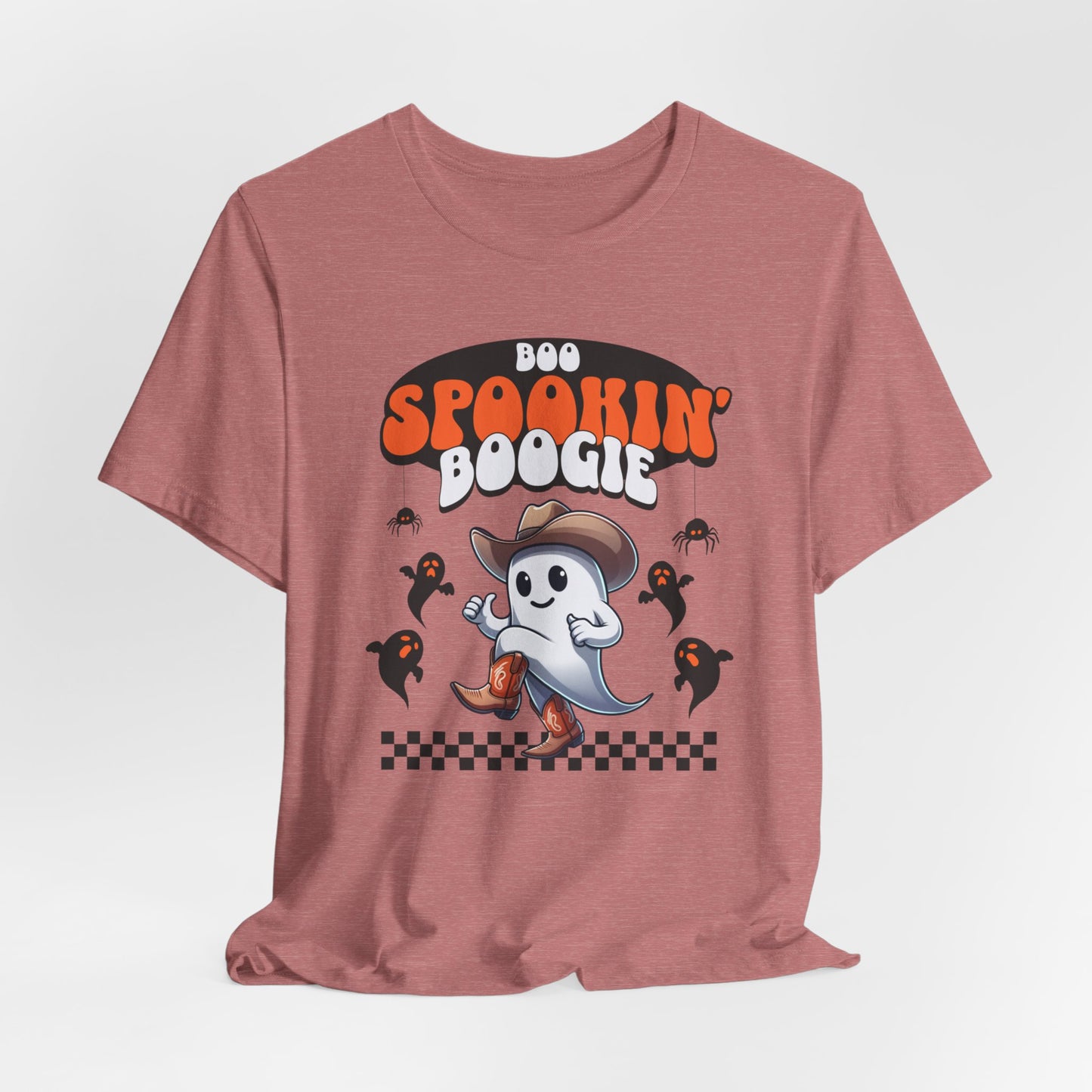 Ghost Halloween Boo Spookin Boogie Shirt, Cute Halloween Tee, Spooky Ghost Shirt, Ghost Costume, Halloween Party Shirt, Womans Halloween Tee