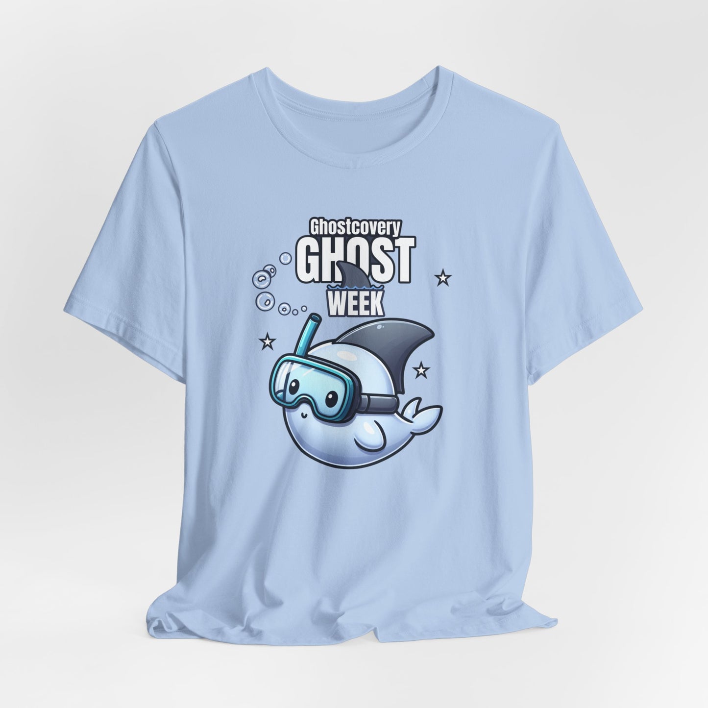 Ghost Week Halloween Shirt, Halloween Women's Mens Shirt, Cute Halloween Ghost Shirt, Trick or Treat Shirt, Spooky Season Gift, Shark Gift