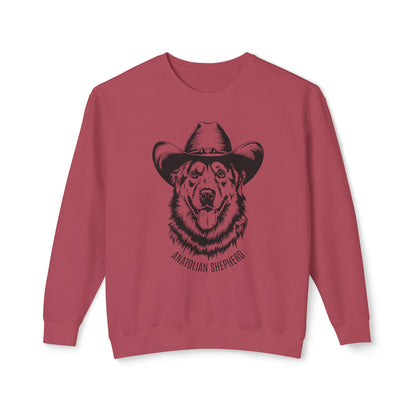 Anatolian Shepherd Cowboy Comfort Colors Sweatshirt