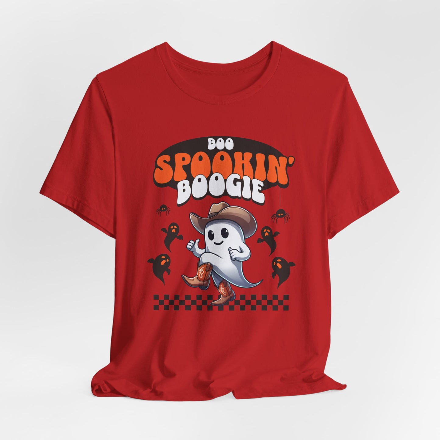 Ghost Halloween Boo Spookin Boogie Shirt, Cute Halloween Tee, Spooky Ghost Shirt, Ghost Costume, Halloween Party Shirt, Womans Halloween Tee