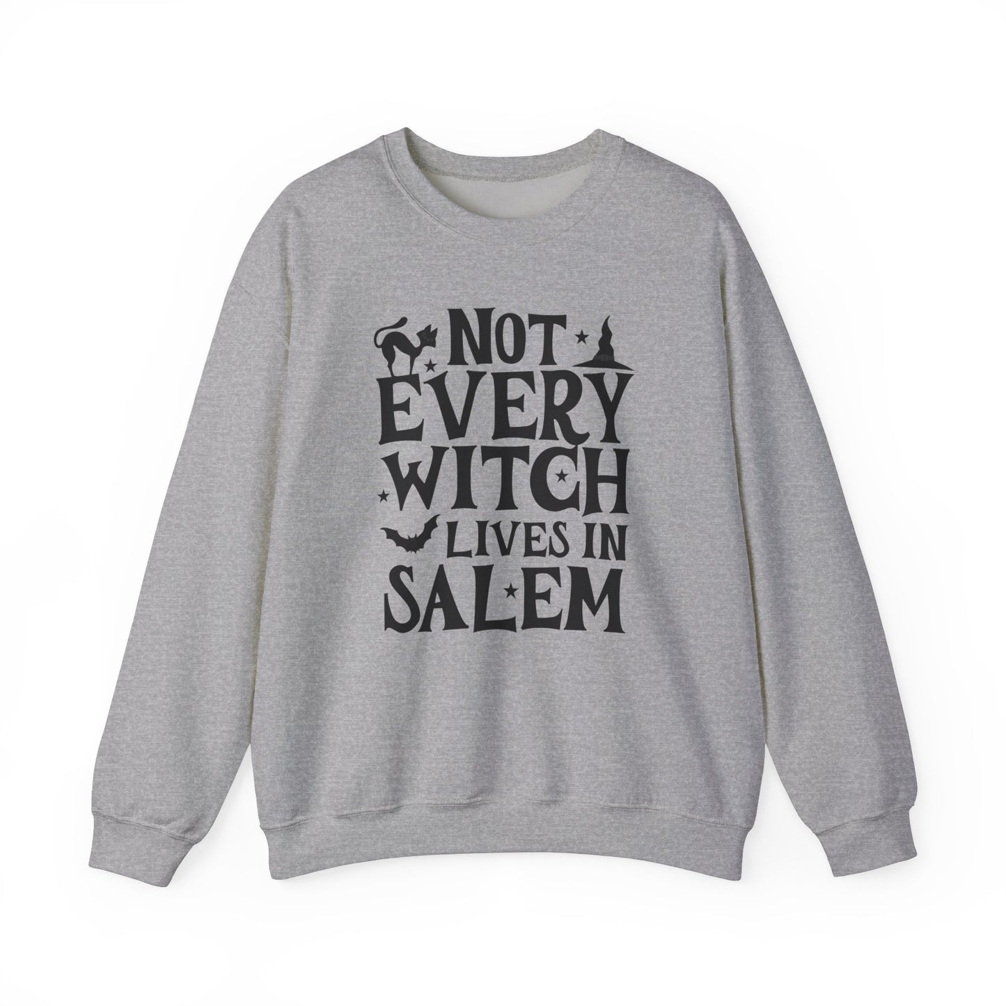 Not Every Witch Lives In Salem Shirt, Halloween Sweater, Halloween Sweatshirt, Halloween Tshirt, Halloween Gift, Spooky Season, Witchy Shirt