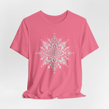 Winter Snowflake Shirts, Women's Snowflake Shirts, Cute Holiday Tee, Christmas Shirt, Bella Canvas 3001, Merry Christmas Shirt, Unisex Shirt