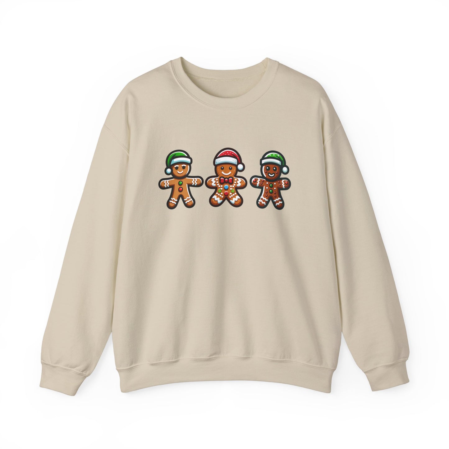 Gingerbread Cookies Sweatshirt, Christmas Shirt, Cute Holiday Shirt, Womans Christmas Clothing, Santa's Little Helper, Gingerbread Sweater