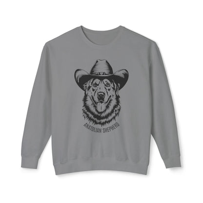 Anatolian Shepherd Cowboy Comfort Colors Sweatshirt