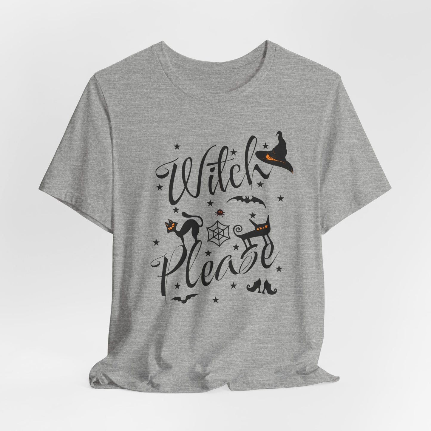 Halloween Witch Please Shirt, Cat Witch Hat Tee, Halloween T Shirt, Witch Costume, Scary Spooky Season, Witchy Gift For Her Funny Halloween