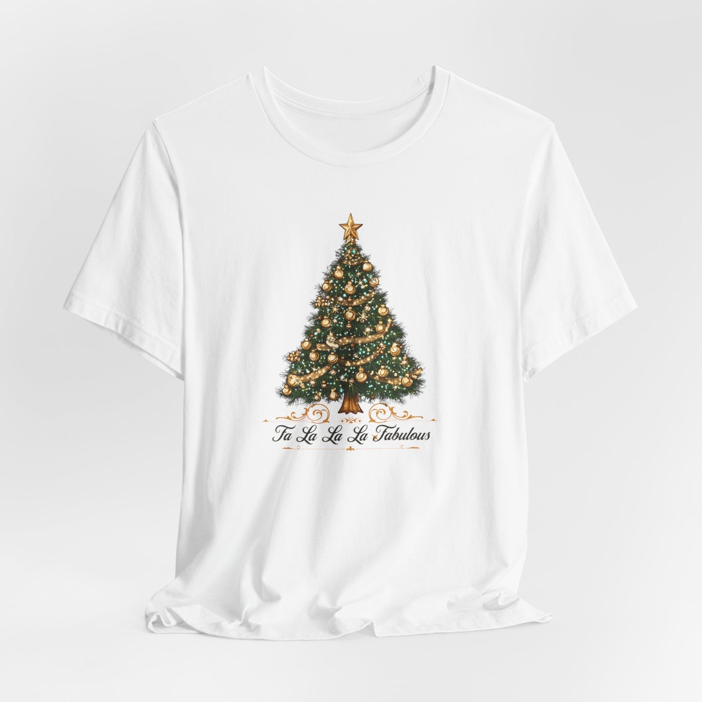 Fa La La La Fabulous T-shirt, Christmas Tee, Christmas Lights Shirt, Holiday Shirt, Christmas TreeT-shirt, Xmas Tshirt, Gift for him her