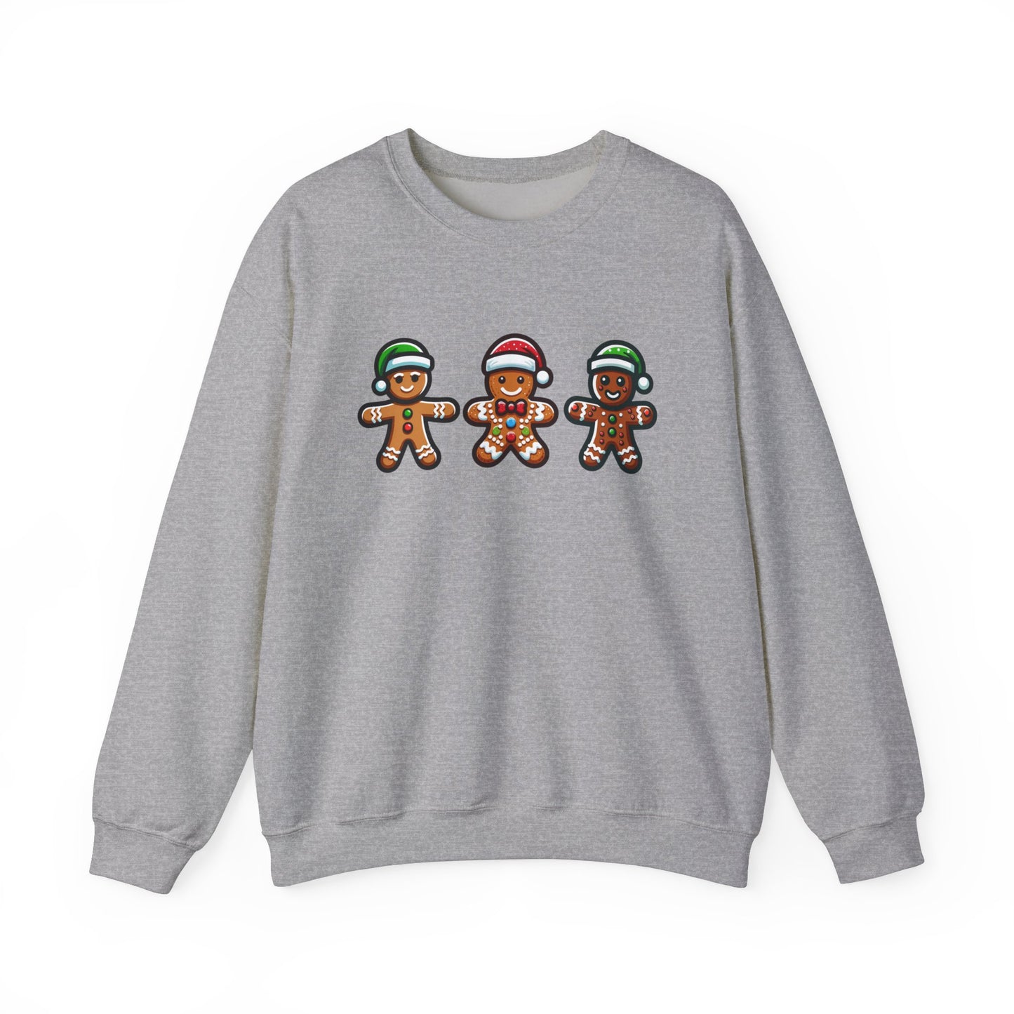 Gingerbread Cookies Sweatshirt, Christmas Shirt, Cute Holiday Shirt, Womans Christmas Clothing, Santa's Little Helper, Gingerbread Sweater